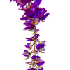 Purple Wisteria Branch Spray