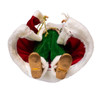 18" KSA Kringles Holly Days Red, Green & Gold Santa