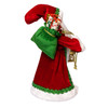 18" KSA Kringles Holly Days Red, Green & Gold Santa