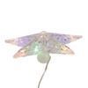 8.65" 11L Dual Color (Multi & Warm White) LED With Color Effect Star Tree Topper + Remote