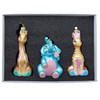 Noble Gems™ Glass Baby's 1st Baby Animal Ornaments Set, 3-Pieces 