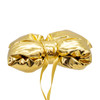 Large Metallic Gold Bow