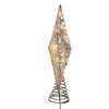 10.5" 30L Warm White LED Fairy Light 5-Point Star Tree Topper