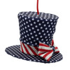 Patriotic Stars & Stripes Hat Ornament