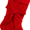 20.5" Red Bow Stocking