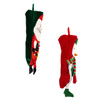 21" Santa & Snowman Stockings, 2 Assorted