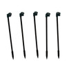 14' 10-Piece Dual Color Multicolor & Warm White LED Bubble G40 String Yard Stakes