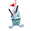 "Deck The Golf Balls" Bucket Ornament