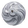 17.3" Silver Shatterproof Finial Ornament