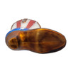 Noble Gems™ Glass Patriotic Cowboy Boot Ornament