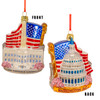 Glass Washington DC Cityscape Ornament