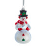 Hershey's™ Glass Snowman Kisses Ornament
