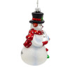 Hershey's™ Glass Snowman Kisses Ornament