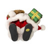 12.2" Christmas Standing bear With Gift Box