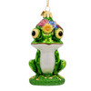 Noble Gems™ Glass Flower Frog Ornament
