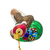 Noble Gems™ Glass Bigfoot With Sack Of Gifts Ornament
