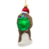 Noble Gems™ Glass Bigfoot With Sack Of Gifts Ornament