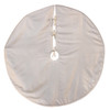48" Silver Jacquard Tree Skirt