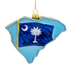 Glass South Carolina Ornament