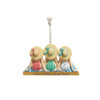 Three Ladies With Beach Hat Ornaments, 2 Assorted