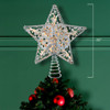 10" UL 20L Silver Star Connectable Tree Topper
