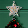 10" UL 20L Silver Star Connectable Tree Topper