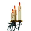 28' UL 15L Triple Candle Clip-On Light Set with 24" Spacing
