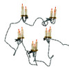 28' UL 15L Triple Candle Clip-On Light Set with 24" Spacing