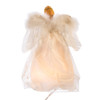 12“ UL 10L Ivory and Gold Angel Treetop