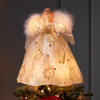 12“ UL 10L Ivory and Gold Angel Treetop