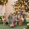 9" Nativity Set With 8 Figures