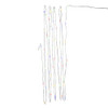 16.3' Battery Operated 50L Multicolor Superbright LED Silver Wire Light Set In PDQ