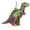 Noble Gems™ Glass Multicolor Dinosaur Ornaments, 3-Piece Set