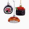 Noble Gems™ Glass Sushi Ornaments Set, 3-Pieces