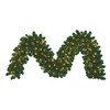 9' Pre-Lit Warm White Vanderbilt Garland