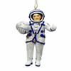 Astronaut Girl With Moon Ornament