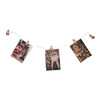 7' Battery Operated 15L Santa, Snowman & Christmas Tree Fairy Clip Lights In PDQ, 3 Assorted