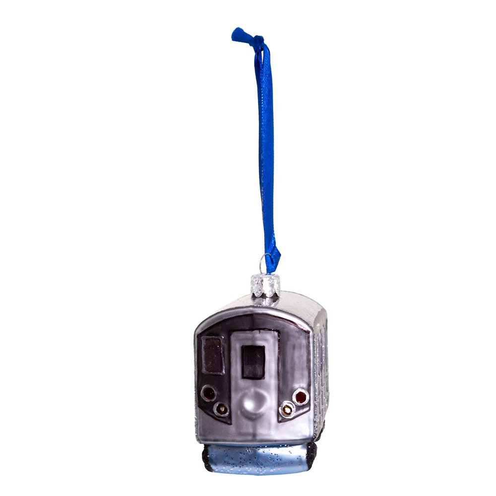 MTA NYC Glass Subway Car Ornament - Thumbnail 4