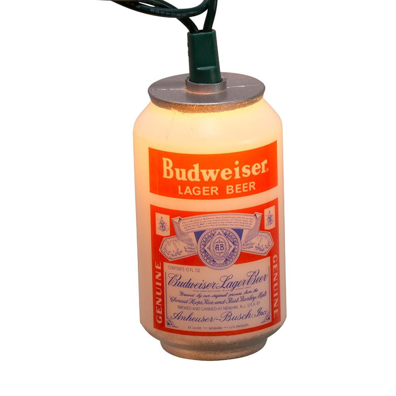 9' UL 10L Vintage Budweiser® Can Light Set