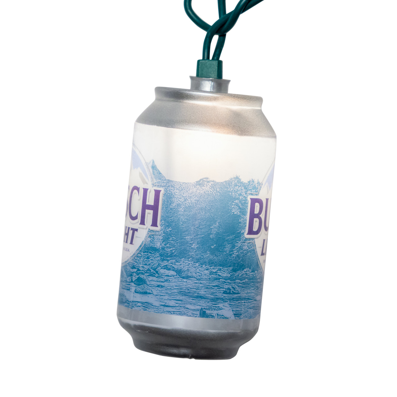 UL 10-Light Budweiser® Bush Light Can Light Set