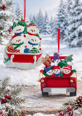 Santa & Snowman