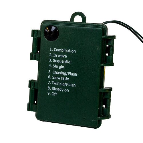 11.75' Battery Operated 48L Multicolor Multifunction LED Jingle Bright™ Light Set In PDQ