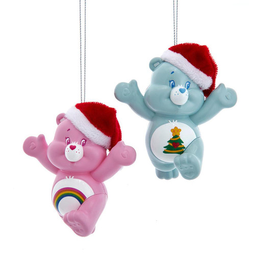 Care Bears™ With Santa Hat Ornaments, 2 Assorted