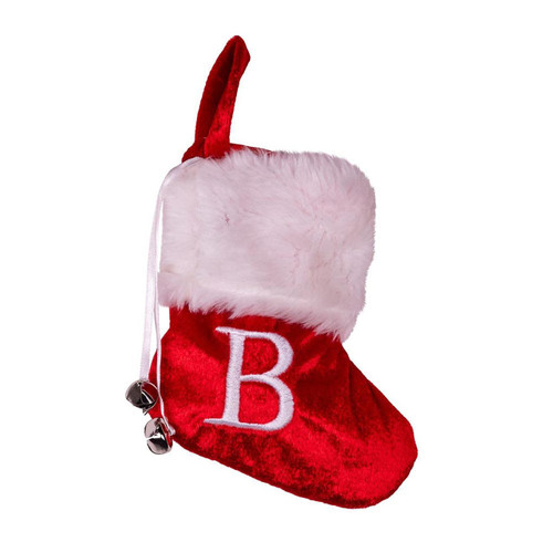 Monogrammed “B“ Miniature Stocking