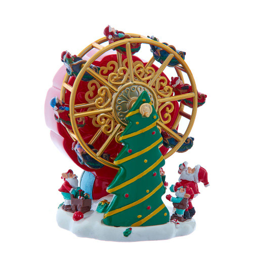 5.5“ Wind-Up Musical Ferris Wheel Table Piece