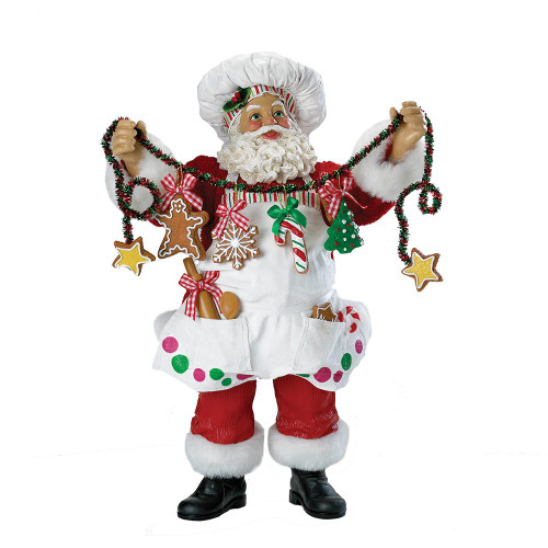 12“ Fabriché™ Christmas Chef Santa