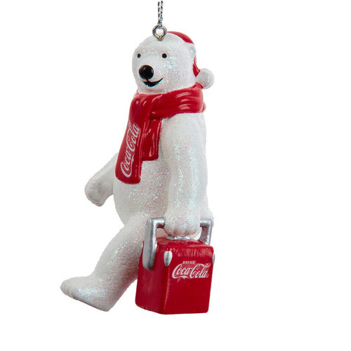 Coca-Cola® Polar Bear With Cooler Ornament