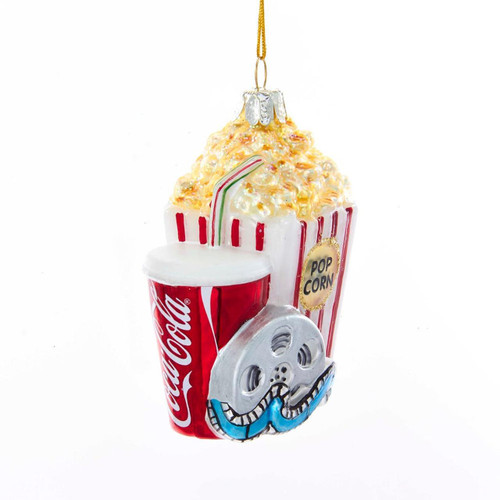 Coca-Cola® at the Movies Glass Ornament