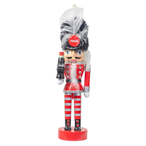 6“ Coca-Cola® Striped Pants Nutcracker Ornament