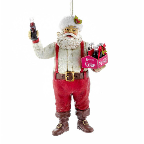 Coca-Cola® Santa Holding A 6-Pack Ornament